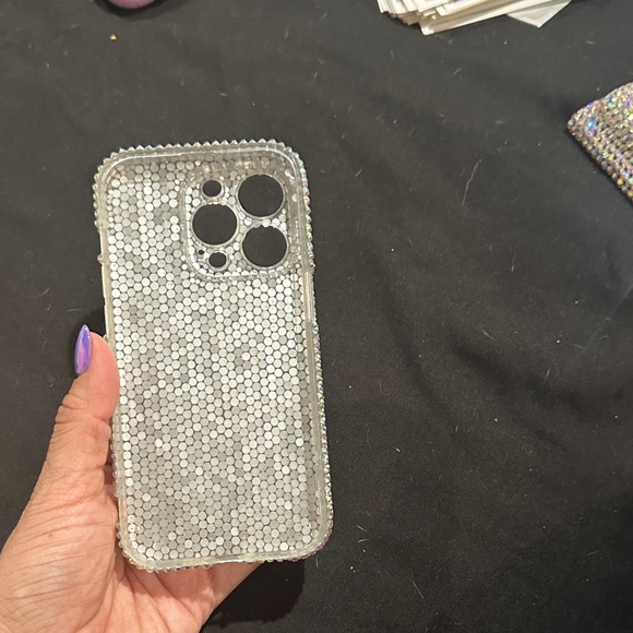 Crystal Rhinestone Phone Case - Picture 3 of 10
